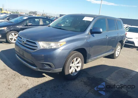2013 Toyota Highlander from USA, damaged, VIN 5TDZA3EH7DS043127